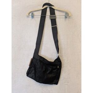 Mandarina Duck Black Nylon Messenger Bag Crossbody Adjustable Strap